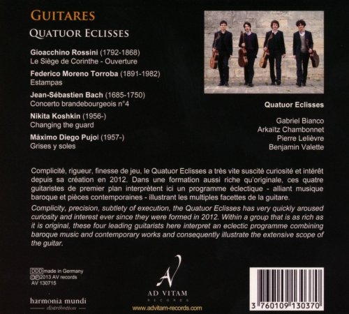 Quatuor Eclisses - Guitares (2013) [Hi-Res]