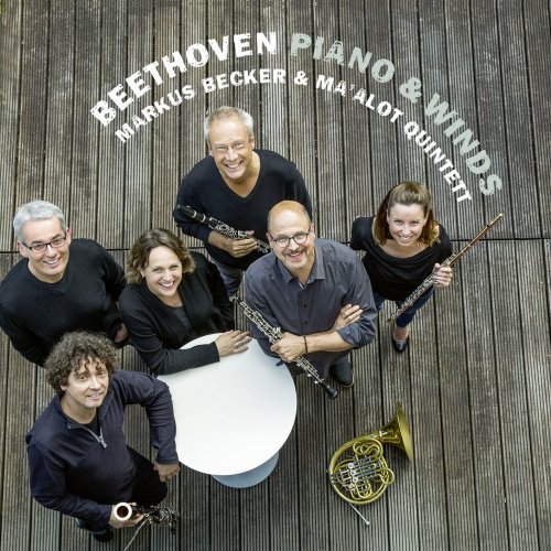 Markus Becker & Ma'alot Quintett - Beethoven: Piano & Winds (2020) [Hi-Res]