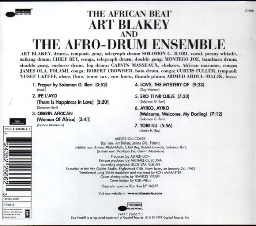 Art Blakey And The Afro-Drum Ensemble - The African Beat (1962/1999) CD-Rip