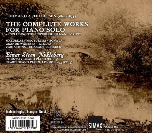 Einar Steen-Nøkleberg - Thomas D. A. Tellefsen: The Complete Works for Piano Solo (2011)
