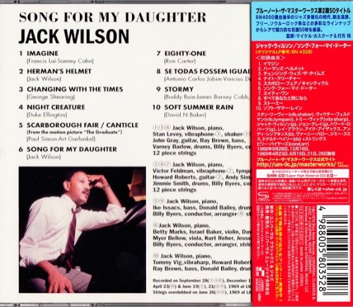 Jack Wilson - Song For My Daughter (1968) [2014 SHM-CD Blue Note 24-192 Remaster] CD-Rip
