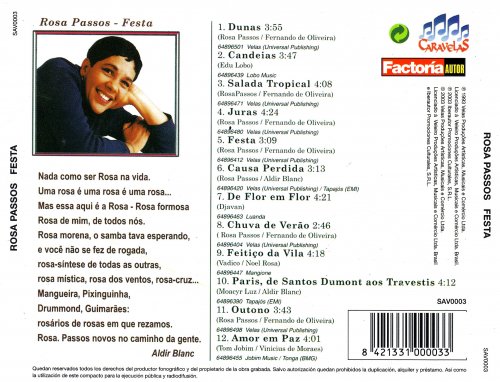 Rosa Passos - Festa (1993)