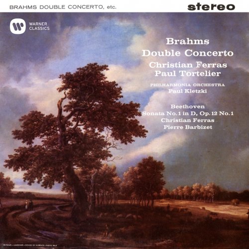 Christian Ferras, Paul Tortelier, Philharmonia Orchestra & Paul Kletzki - Brahms: Double Concerto, Op. 102 - Beethoven: Violin Sonata, Op. 12 No. 1 (Remastered) (2020) [Hi-Res]