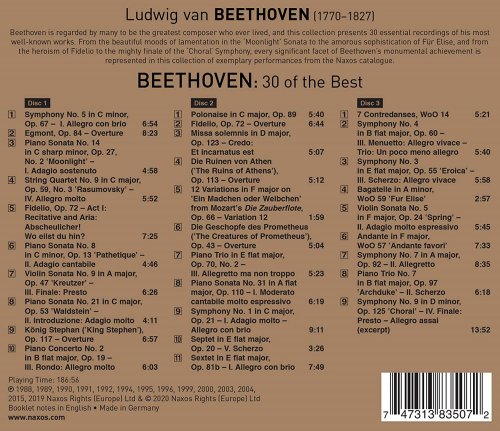 Various Artists - Beethoven: 30 of the Best (2020)