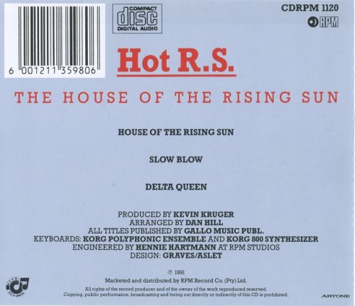 HOT R.S. - The House Of The Rising Sun (1977) [2011] CD-Rip