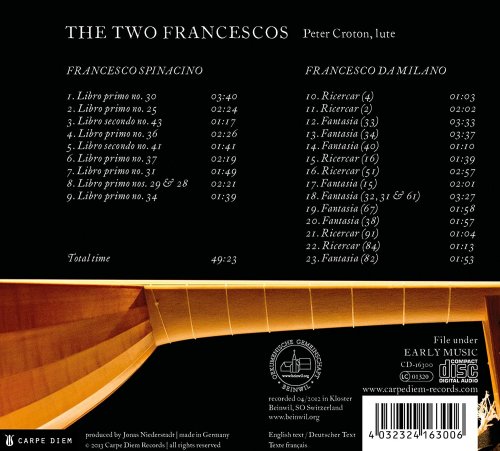 Peter Croton - The Two Francescos (2013) [Hi-Res]