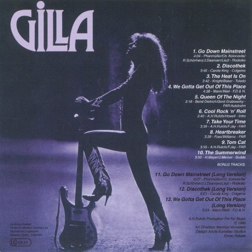 Gilla - I Like Some Cool Rock 'n' Roll (1980) [2006] CD-Rip