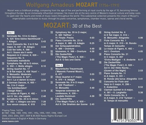 Various Artists - Mozart: 30 of the Best (2020)