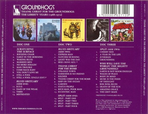 Groundhogs - Thank Christ For The Groundhogs: The Liberty Years (1968-1972) (Remastered) (2010)