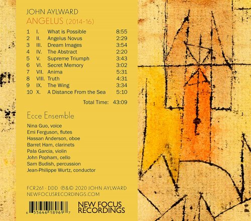 Ecce Ensemble - John Aylward: Angelus (2020) Hi-Res