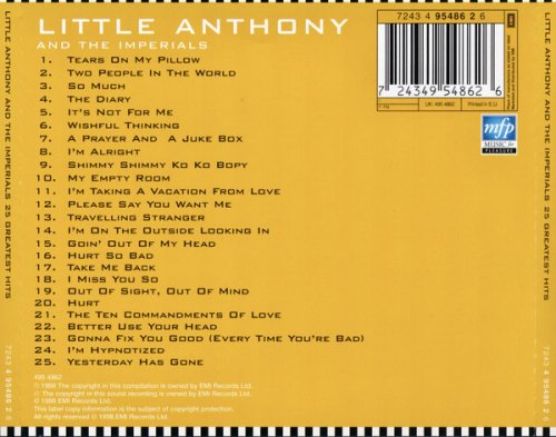 Little Anthony & The Imperials - 25 Greatest Hits (1998)