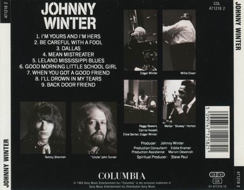 Johnny Winter - Johnny Winter (1969) CD Rip