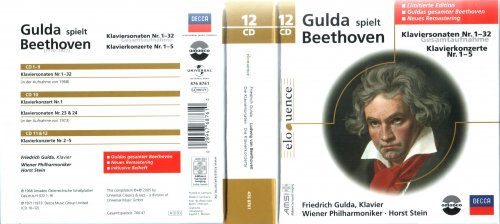 Friedrich Gulda - Gulda spielt Beethoven: Klaviersonaten 1-32 + Klavierkonzerte 1 - 5 (2005)