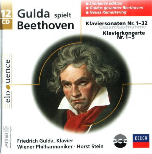 Friedrich Gulda - Gulda spielt Beethoven: Klaviersonaten 1-32 + Klavierkonzerte 1 - 5 (2005)