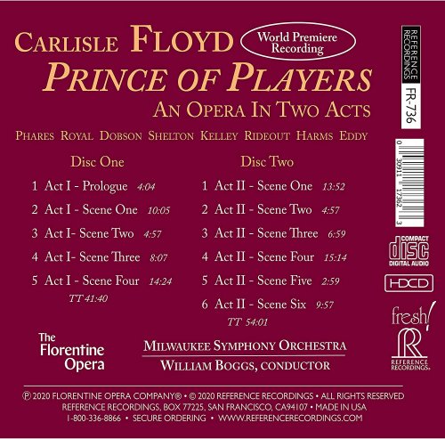 Keith Phares - Carlisle Floyd: Prince of Players (2020)