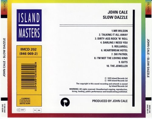 John Cale - Slow Dazzle (Reissue) (1975/1994)