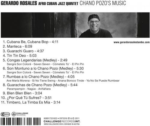 Gerardo Rosales - Afro Cuban Jazz Quintet - Chano Pozo's Music (2011)