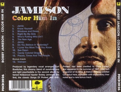 Bobby Jameson - Color Him In (Reissue) (1967/2007) CDRip