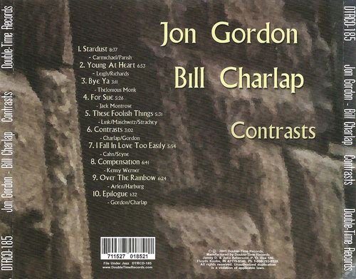 Jon Gordon & Bill Charlap - Contrasts (2001)