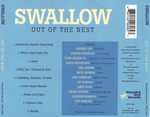 Swallow - Out Of The Nest (Reissue) (1972/2010)