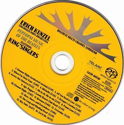 Erich Kunzel, Cincinnati Pops Orchestra feat. King' Singers - Music of the Beatles (2001) [Hi-Res+SACD]