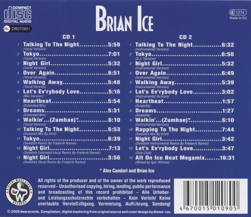 Brian Ice - The 12-inch Collection (2009) CD-Rip