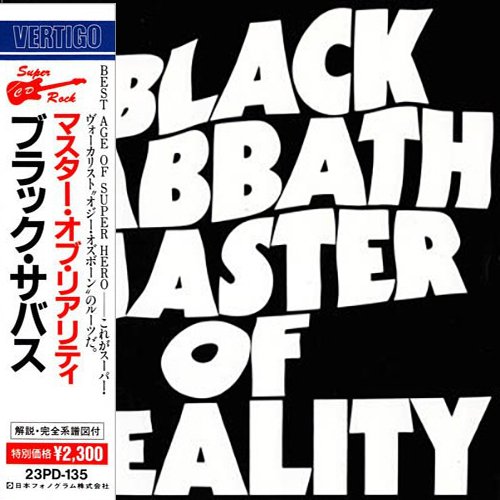 Black Sabbath - Master Of Reality (1971/1989) (23PD-135, RE, RM, JAPAN) CD-Rip