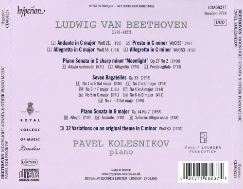 Pavel Kolesnikov - Beethoven: Piano Sonatas & Other Piano Music (2018) CD-Rip