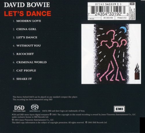 David Bowie - Let's Dance (1983) [2003 SACD]