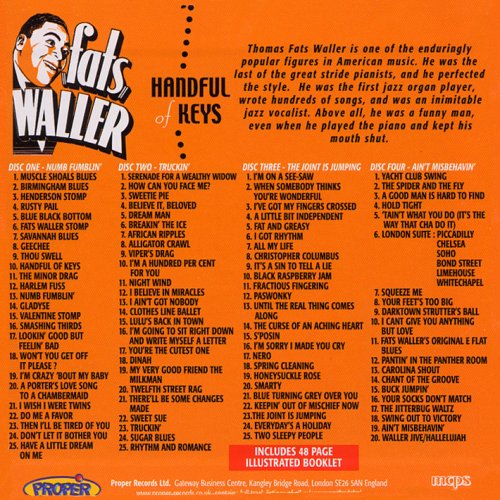 Fats Waller - Handful Of Keys (Box Set 4 CD) (2004)