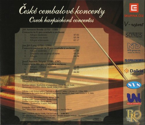 Rudolf Zelenka - Benda, Lang, Štěpán: Harpsichord Concertos (2008)