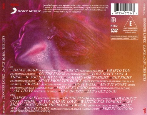 Jennifer Lopez - Dance Again…The Hits (2012)