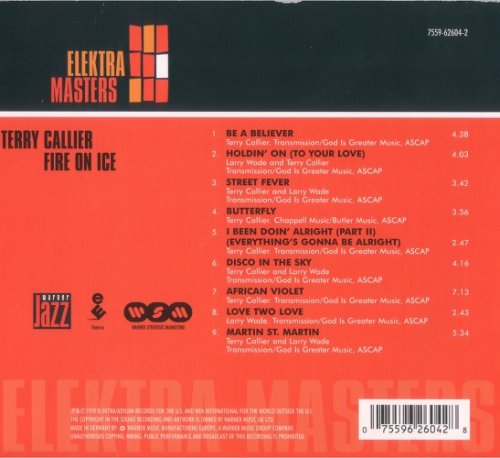 Terry Callier - Fire On Ice (1978) [2001 Elektra Masters] CD-Rip