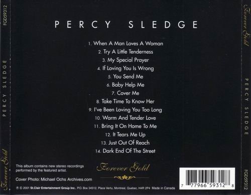 Percy Sledge - Forever Gold (2001)