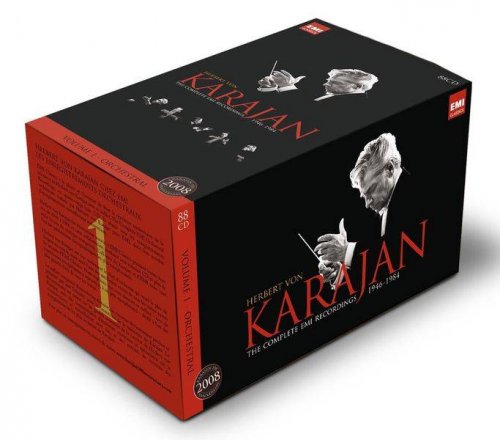 Herbert von Karajan - Complete EMI Recordings 1946-1984, Vol. 1: Orchestral (2008) (88 CDs Box Set)