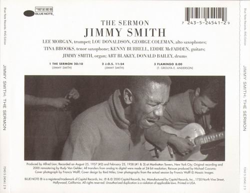 Jimmy Smith - The Sermon! (1958) CD Rip