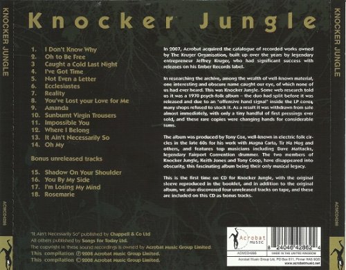 Knocker Jungle - Knocker Jungle (Reissue) (1970/2008)