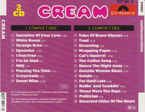 Cream - Cream (1999)