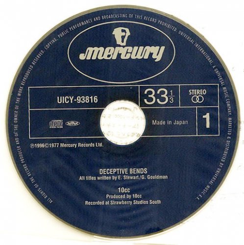 10cc - Deceptive Bends (1977/2008) (UICY-93816, RE, RM, JAPAN) CD-Rip