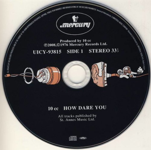 10cc - How Dare You! (2008, UICY-93815, RE, RM, JAPAN)