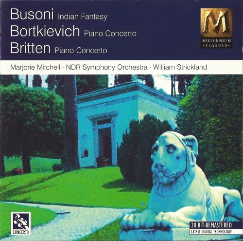 Marjorie Mitchell - Busoni, Bortkiewicz, Britten: Works for Piano and Orchestra (1996)