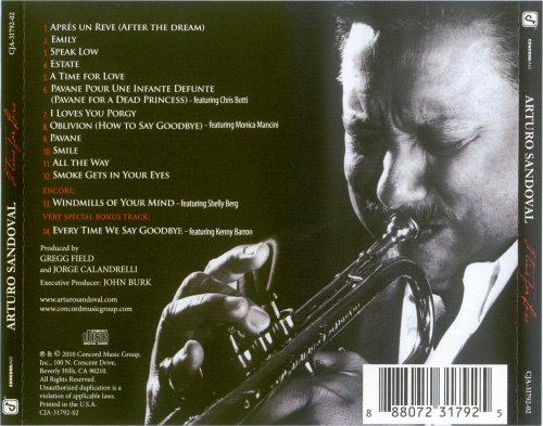 Arturo Sandoval ‎- A Time For Love (2010) FLAC