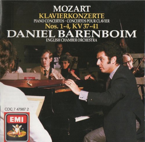 Daniel Barenboim - Mozart: Piano Concertos 1-4 (1975) [1987]