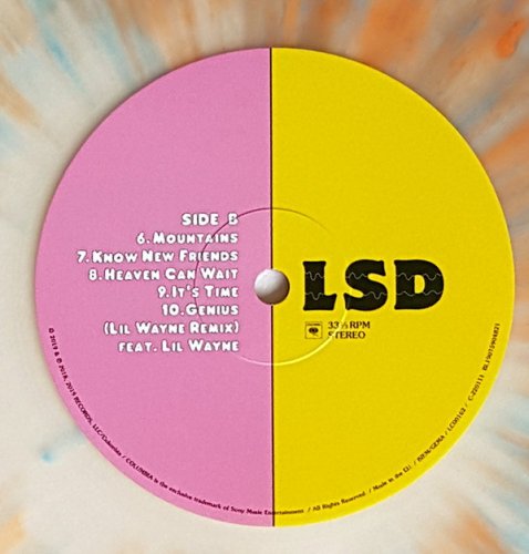 LSD feat. Sia, Diplo, and Labrinth -  Labrinth, Sia & Diplo Present LSD (2019) LP