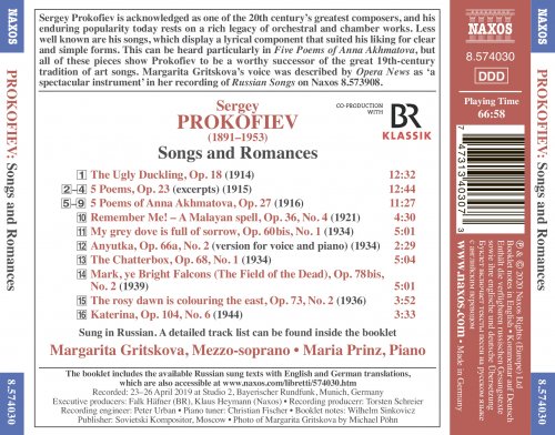 Margarita Gritskova & Maria Prinz - Prokofiev: Songs & Romances (2020) [Hi-Res]