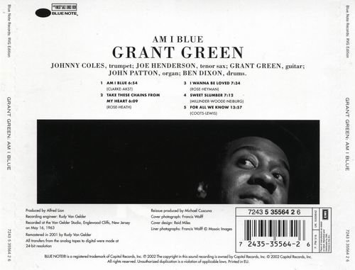 Grant Green - Am I Blue (1963) CD Rip