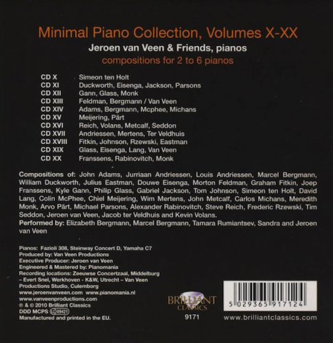 Jeroen van Veen & Friends - Minimal Piano Collection , Vol. X-XX (2010)