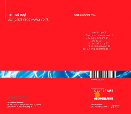 Martin Rummel - Rogl: Complete Cello Works So Far (2010/2020)