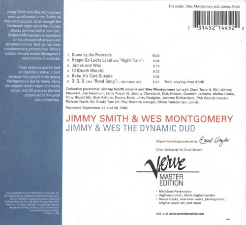 Jimmy Smith and Wes Montgomery - The Dynamic Duo (1966) [1997] CD-Rip