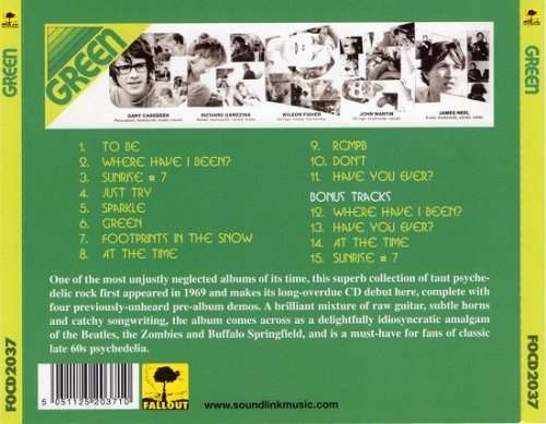 Green - Green (Reissue) (1969/2007)